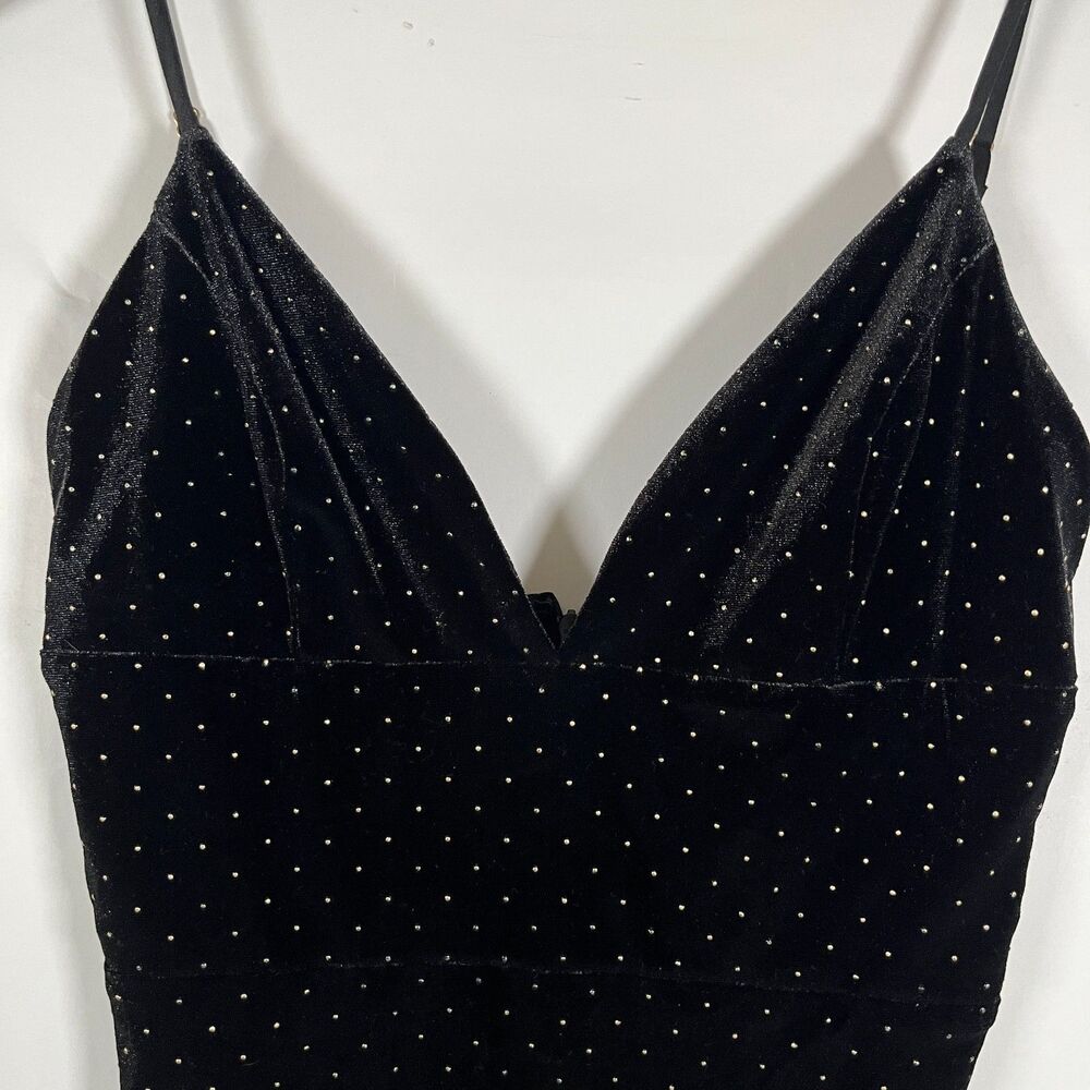 Amanda Uprichard Velvet Dress Small‎ Cocktail Homecoming Studded Babydoll